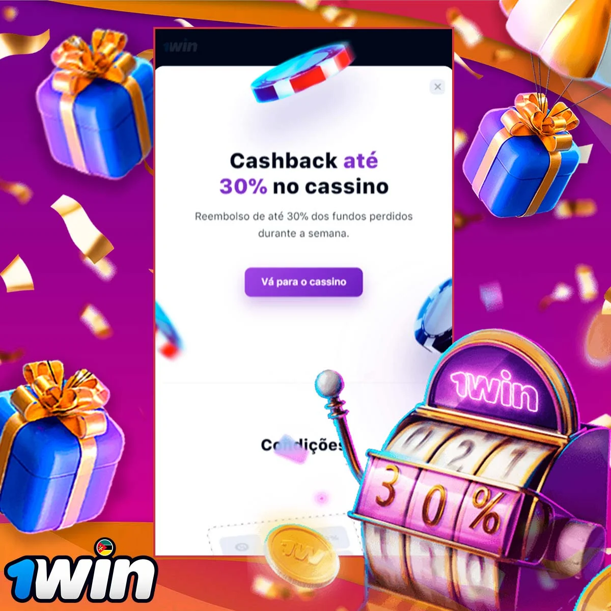 Cassino de bônus e promoções da casa de apostas 1win